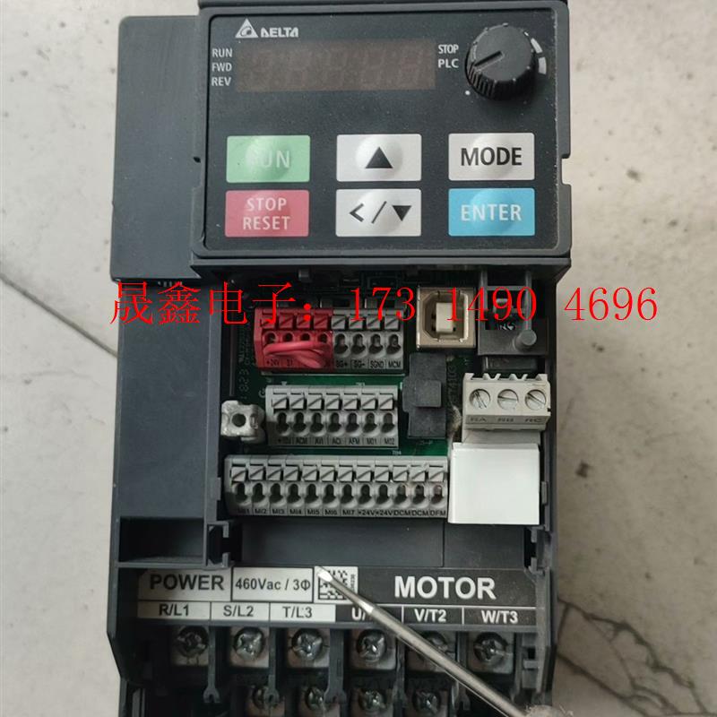 台达VFD9A0MS43ANSAA变频器三台,380V3.7【询价产品】