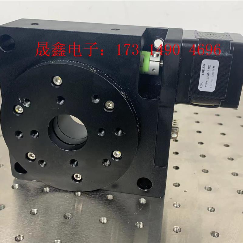 中空电动定位台  360度旋转工作台 自动转盘 雕刻机A【询价产品】