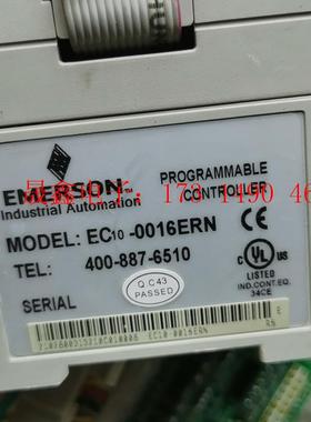 爱默生PLC模块,EC10-0016ERN,Ec10-4DA【询价产品】