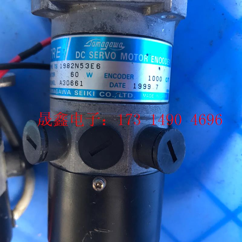 多摩川TS1982N53E6直流伺服电机,转轴顺畅,有五六【询价产品】
