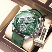 瑞士男士 潮流防水石英男表 多功能时尚 手表2026新款 初高中学生男式