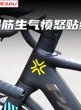 readu贴纸自行车装饰贴纸公路车山地车通用车架贴改色贴卡通贴纸