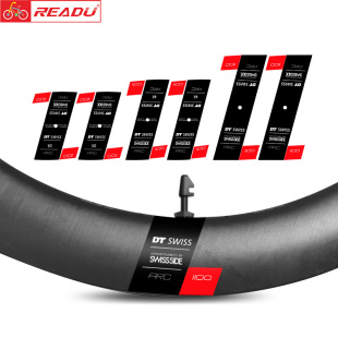 热爱度贴纸2022新款DT ARC1100气嘴贴纸气门装饰贴轮组气嘴固定贴