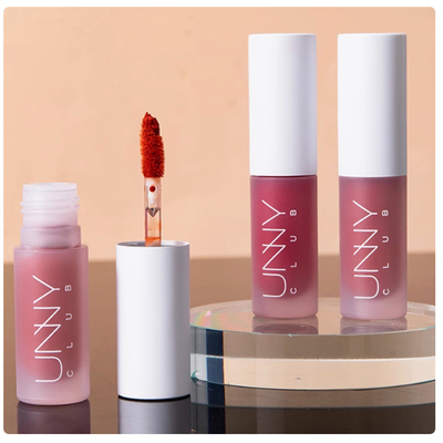 unny柔雾唇泥唇釉609显色
