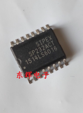 贴片IC SP232AET SP232ACT 全新进口收发器芯片SOP-16宽体 可直拍