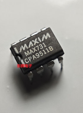 直插IC MAX731CPA 732EPA 进口拆机稳压器芯片 DIP-8 可直拍