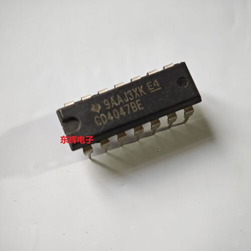 直插IC CD4047BE HEF4047BP 进口多谐振荡器芯片 DIP-14 可直拍