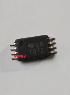 贴片IC TL072CPWR 062CPW T082全新运算放大器芯片TSSOP-8 可直拍