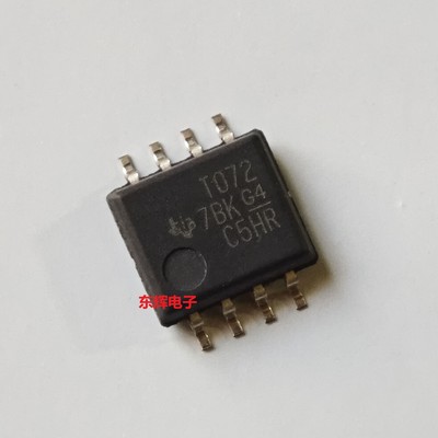 贴片IC TL072CPSR CPS丝印T072 全新运算放大器芯片SOP-8宽5.2MM