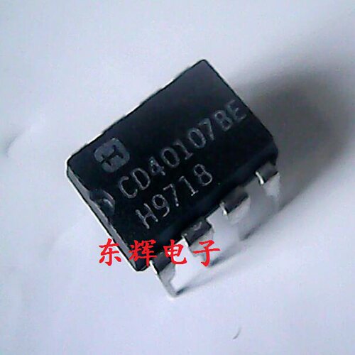 直插IC CD40107BE CD40107 数字逻缉电路芯片DIP-8脚 可直拍