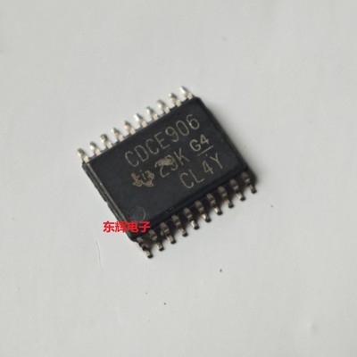 贴片IC CDCE906PWR CDCE906 PW 时钟合成器芯片TSSOP-20 可直拍