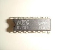 直插IC D5201C UPD5201C 进口模拟开关芯片 DIP-16封装 可直拍