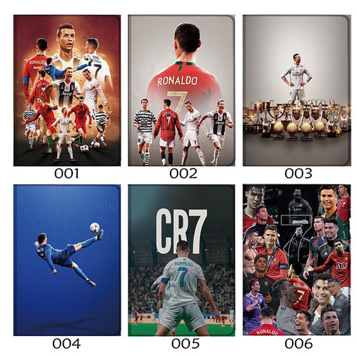 C罗纳尔多 Ronaldo 足球周边air4/5 10.9保护套mini56第十代ipad7/8/9 10.2适用于matepad 11.5小米6pro荣耀9