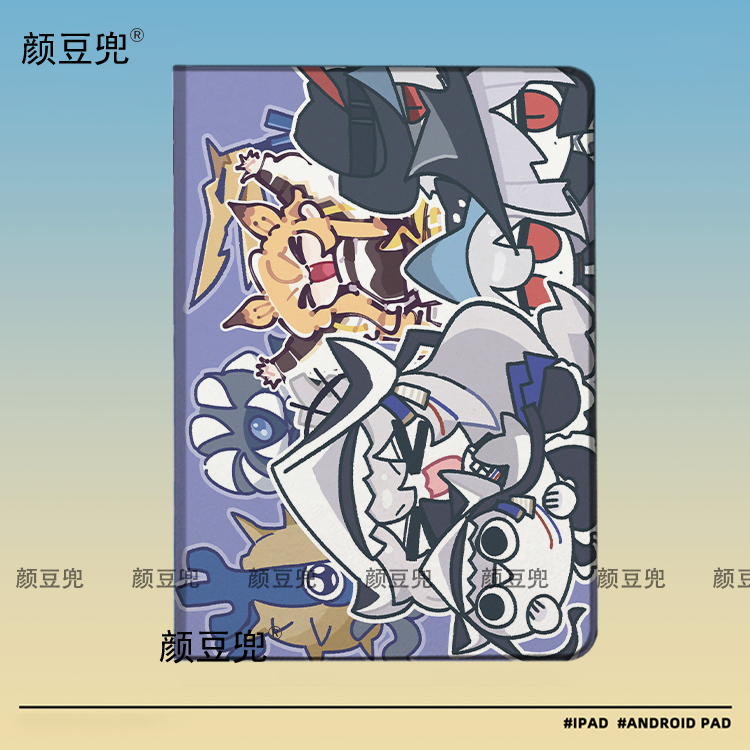 mini7小米7pro笔槽适用于ipadA16 10.2明日方舟周边air6/7 11寸第十代10.9保护套matepadpro Air3归溟幽灵鲨