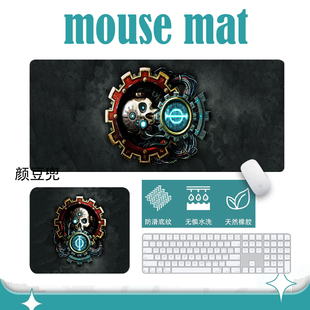 战锤40K机械神教万机之神鼠标垫加厚锁边学生办公桌面鼠标垫耐脏