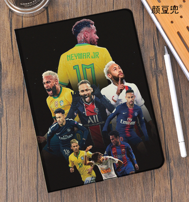 内马尔 Neymar 10号 足球周边mini56第十代ipad10.2适用于matepad pro13.2小米5/6pro荣耀9保护套air4/5 10.9