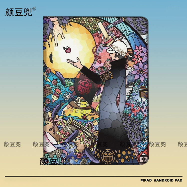 海贼王 特拉法尔加 罗ipad7/8/9 10.2适用air4/5 10.9第十代9.7mini5/6小米6pro保护套matepad pro11华为11.5