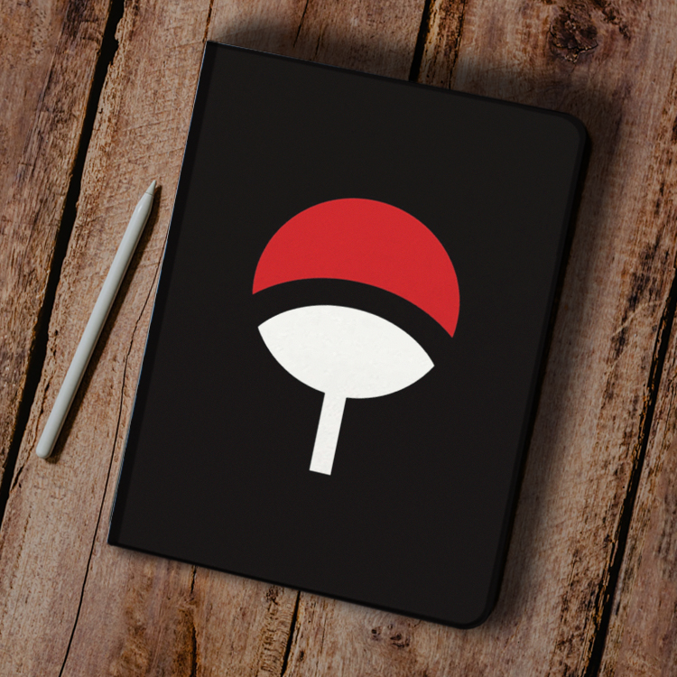 火影忍者ipad9.7适用air5保护套mate11笔槽mini6宇智波Uchiha团扇