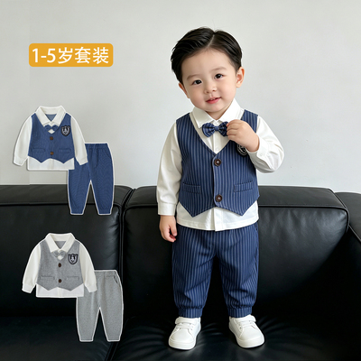 婴幼儿春秋天套装两件套分体