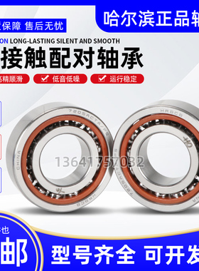 哈尔滨角接触球轴承 7200 7201 7202 7203 7204 7205 C AC P5 P4