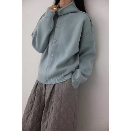 RN2025秋冬新款慵懒风高领针织衫