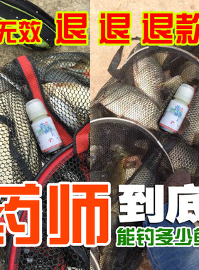 百分药师钓鱼小药鱼饵钓鱼用品