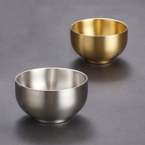 韩式304不锈钢商用米饭碗用餐碗