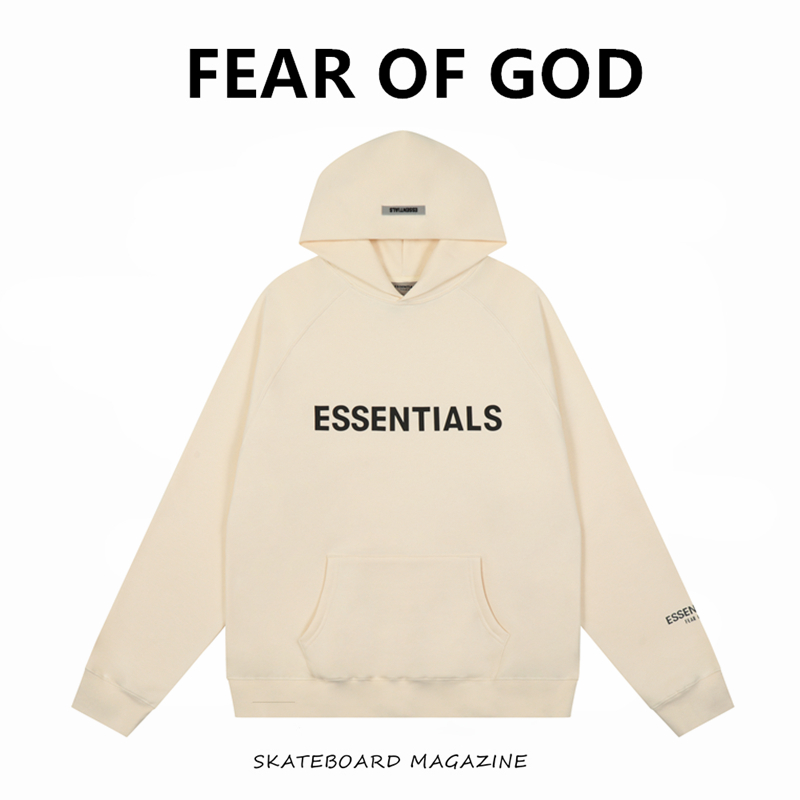 FEAR OF GOD FOG复线ESSENTIALS宽松连帽卫衣男女高街休闲运动潮