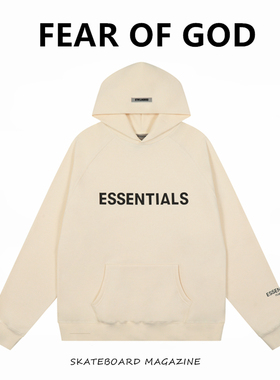 FEAR OF GOD FOG复线ESSENTIALS宽松连帽卫衣男女高街休闲运动潮