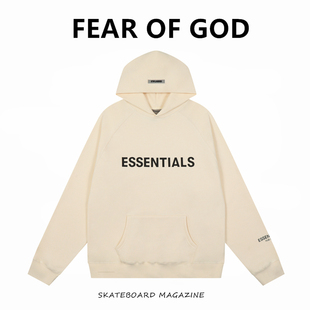 FOG复线ESSENTIALS宽松连帽卫衣男女高街休闲运动潮 GOD FEAR