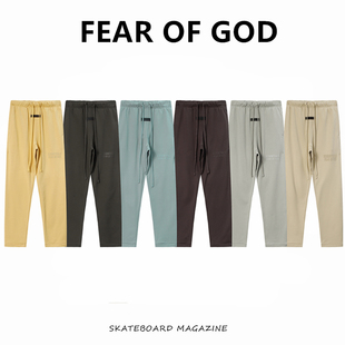 FOG第八季 GOD 复线ESSENTIALS高街直筒宽松裤 休闲裤 FEAR 长裤