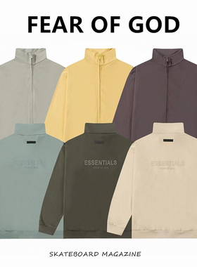 FEAR OF GOD FOG复线ESSENTIALS高街美式男女宽松情侣夹克外套潮