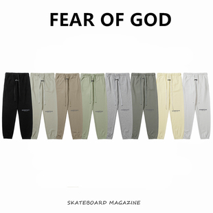 高街宽松男女卫裤 GOD 休闲长裤 潮 FOG复线ESSENTIALS秋季 FEAR