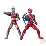 Bandai, Ultra, игра с едой, подвижный Ультрамен Тига, кукла, маленький комплект, игрушка