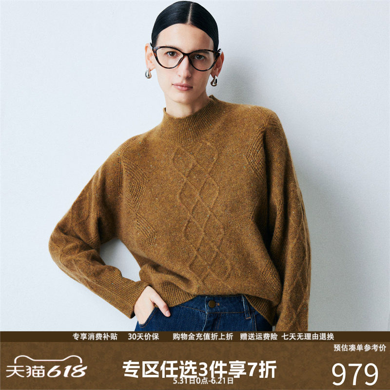 毛衣帕罗半高领纯色百搭