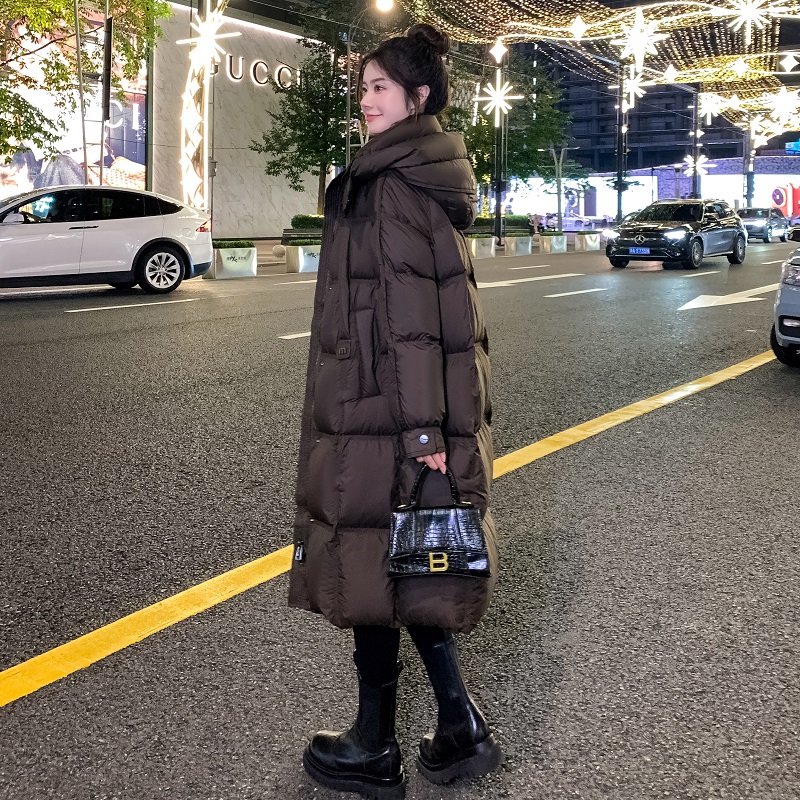 长款羽绒服女2025新款冬季宽松