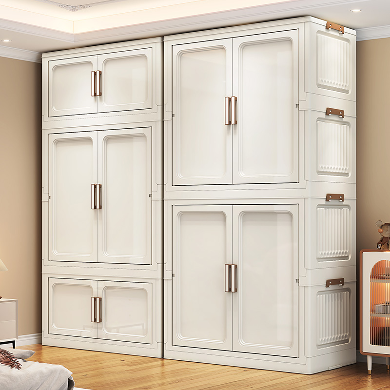 可折叠衣柜多层收纳柜子家用卧室