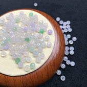 九九翡翠天然缅甸A货散珠鼓珠轮胎珠DIY手串项链直播链接私拍无效