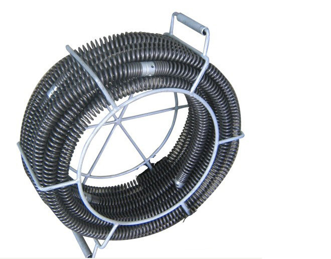 大力200型电动管道疏通器弹簧30mm20米加密管道疏通机弹簧配件