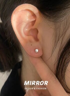 其他925银韩版女不规则耳钉