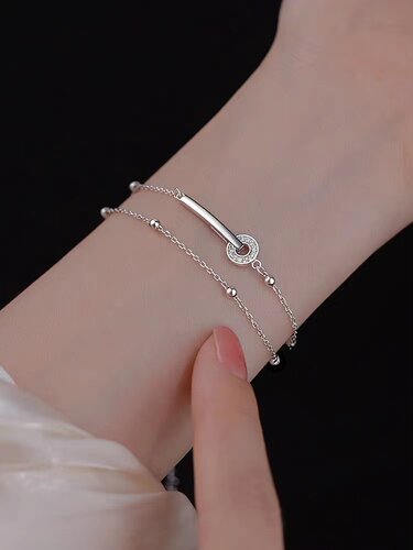 其他女925银锆石时尚纯银