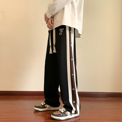 不起球不褪色长裤运动休闲卫裤