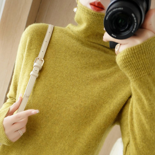 其他套头堆领堆领长袖针织