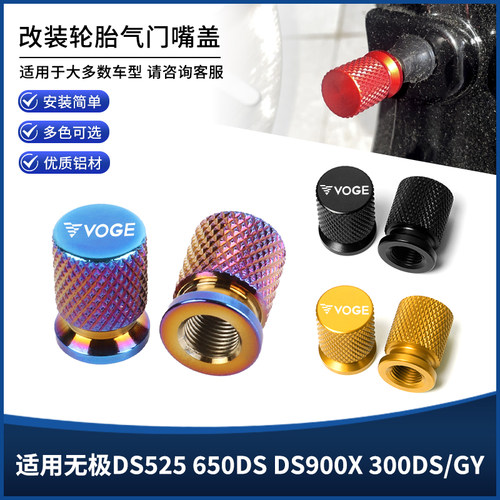 适用无极DS525 650DS DS900X 300DS/GY改装防漏气嘴气门芯盖配件