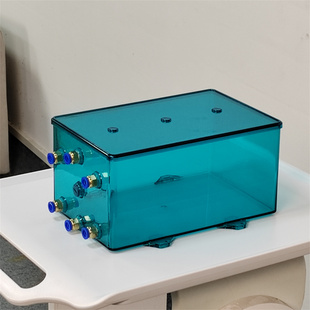 美容医疗检测环保激光仪器容量4升塑料冷却水箱冷却器散热器机箱