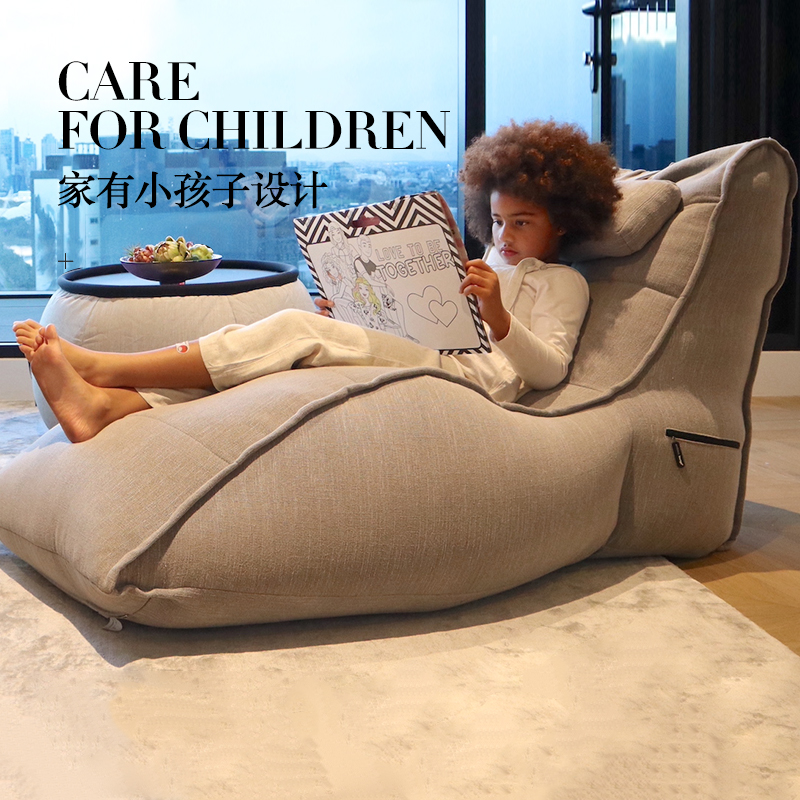 懒人小沙发可躺可睡压缩可拆洗客厅卧室单人双人躺卧躺椅榻榻米