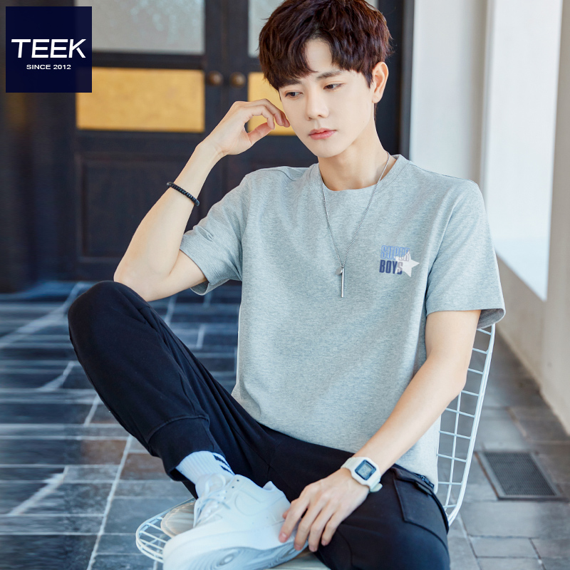 休闲百搭又帅气！新款男T恤。