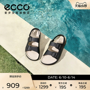 ECCO爱步女鞋凉鞋 夏季休闲舒适凉拖鞋勃肯鞋女款 科摩206903