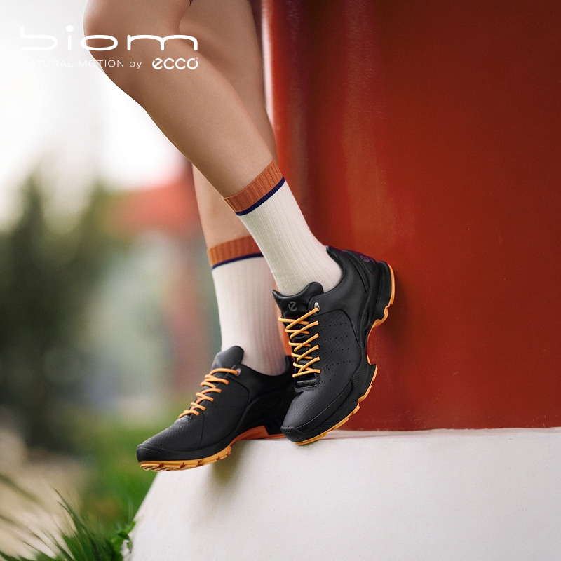 ECCO爱步轻便厚底休闲运动鞋