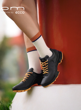 ECCO爱步运动鞋女 厚底增高老爹鞋休闲鞋 健步BIOM C W 800433